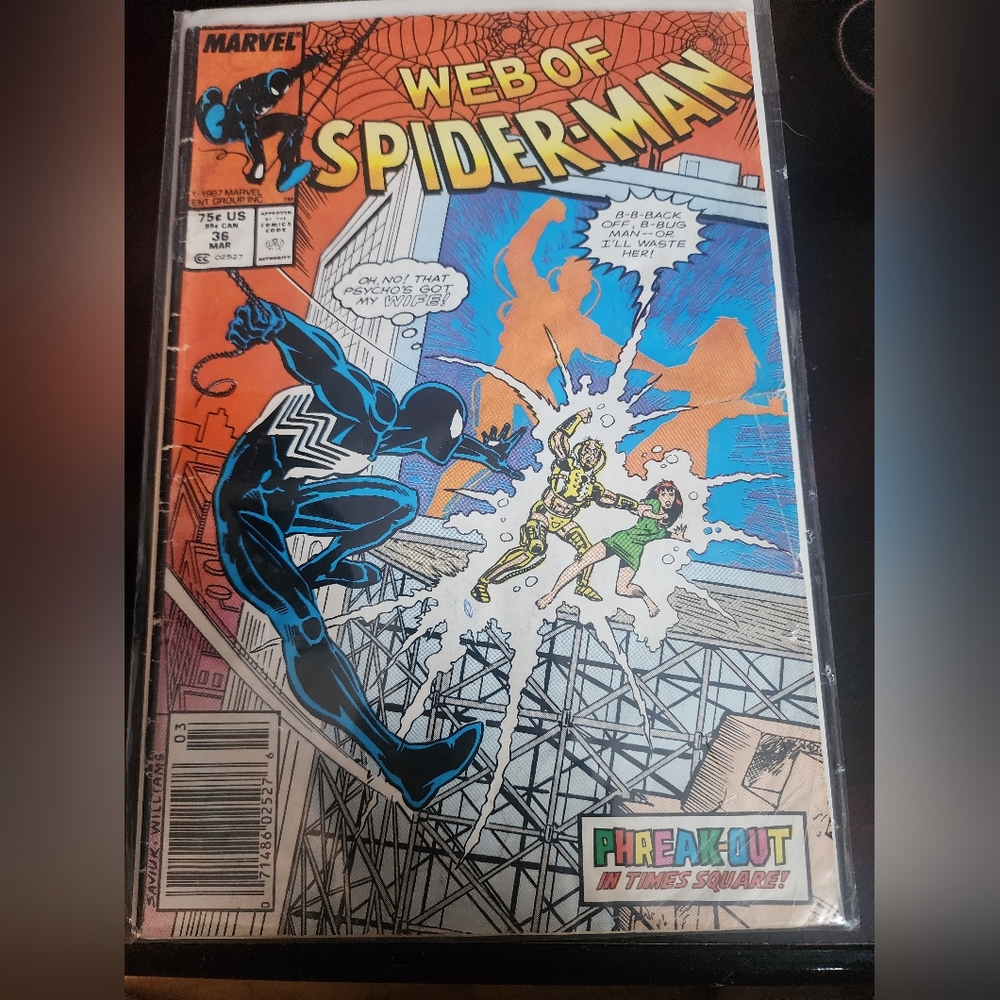 Spider-Man Comic Book with Vibrant Cover Art